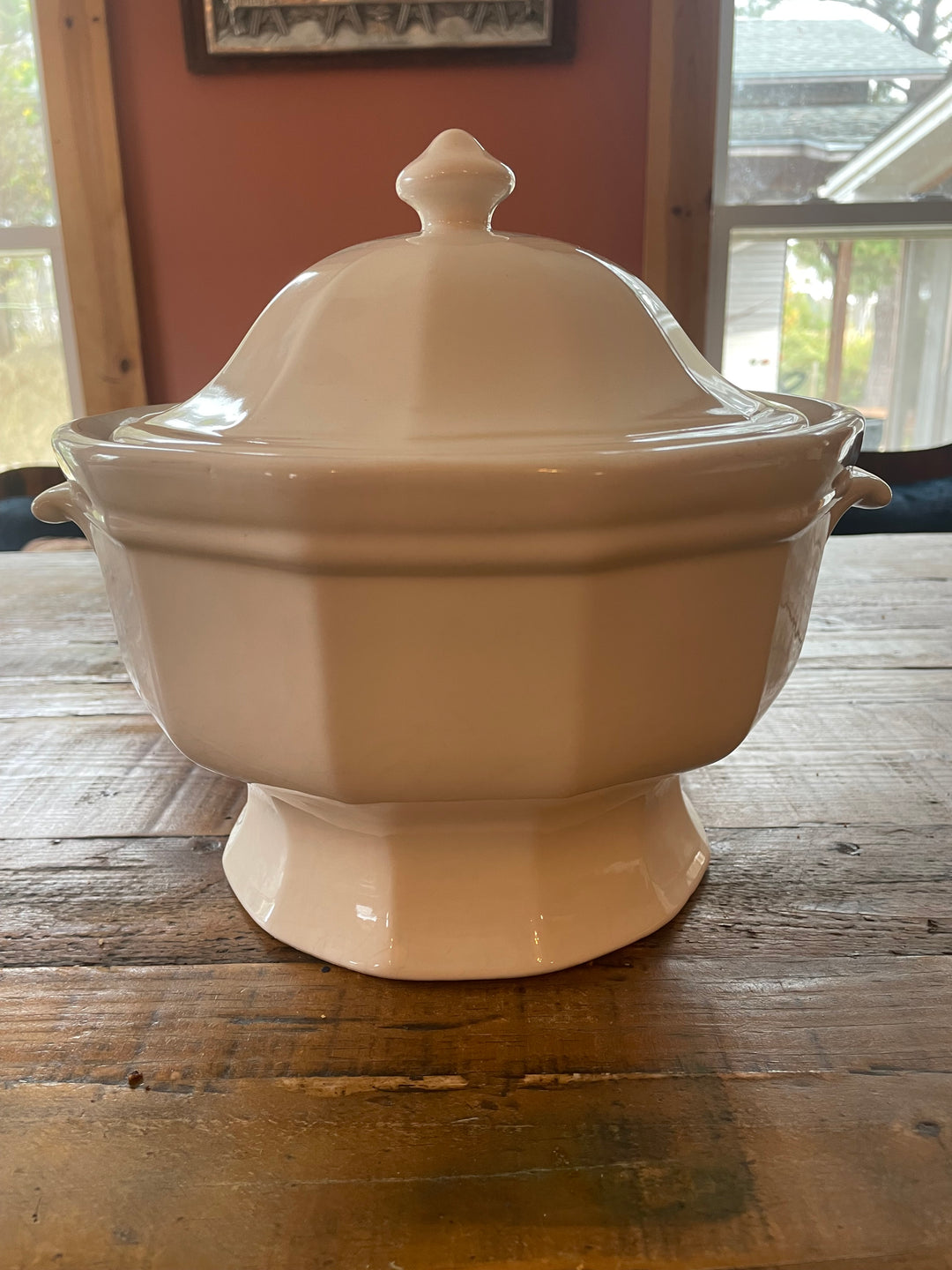 Vintage, retro Pfaltzgraff 3.5 outlet qt soup tureen w/lid ladle